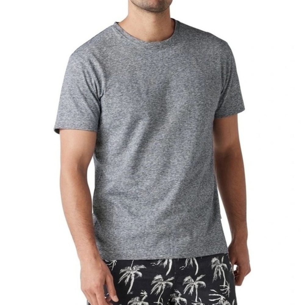 Men’s Rodd and Gunn Frankleigh Pass T-Shirt size large dark grey white heathered - Picture 9 of 11
